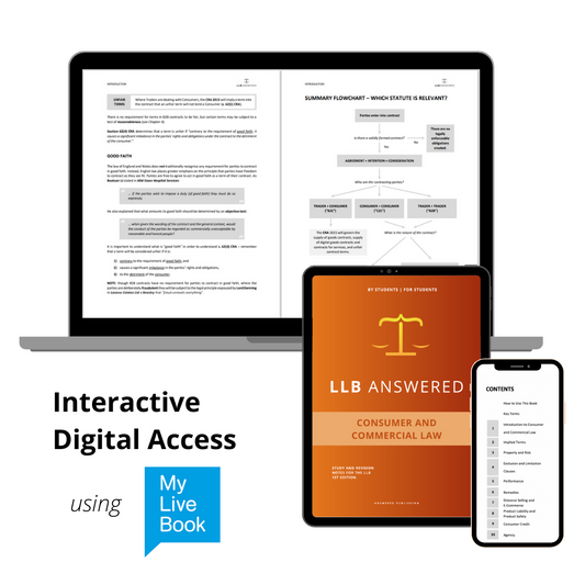 Commercial & Consumer Law Study Notes - LLB Core Guide