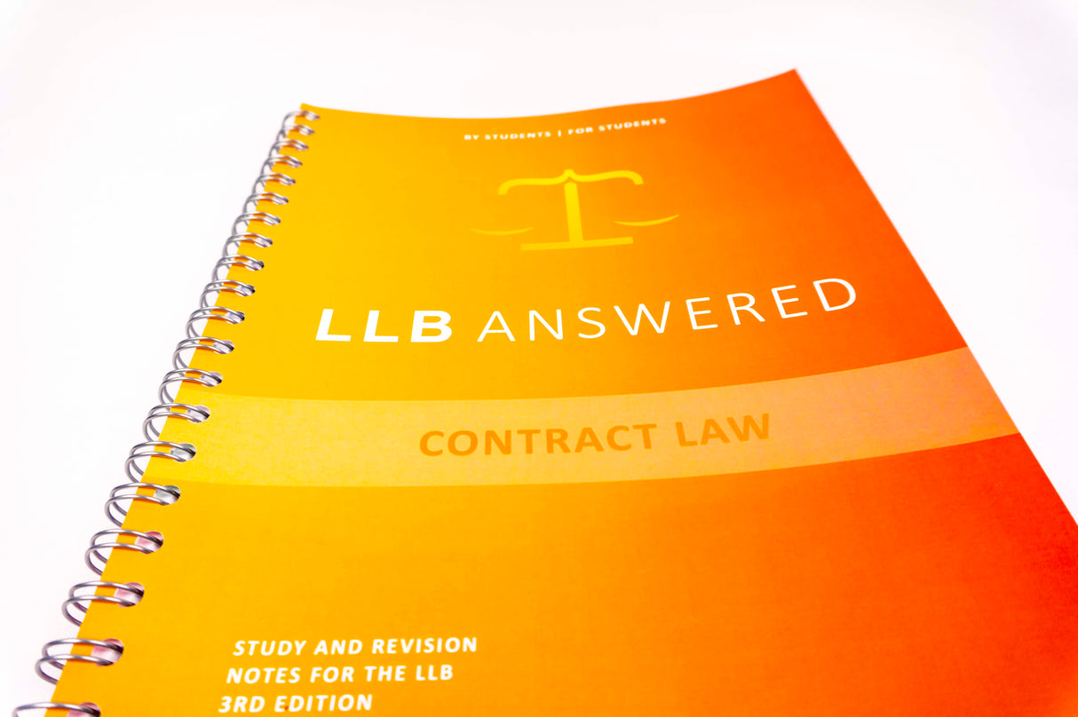 Contract Law - LLB Core Guide