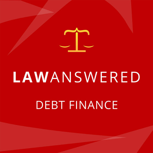 Debt Finance - Law Study Notes