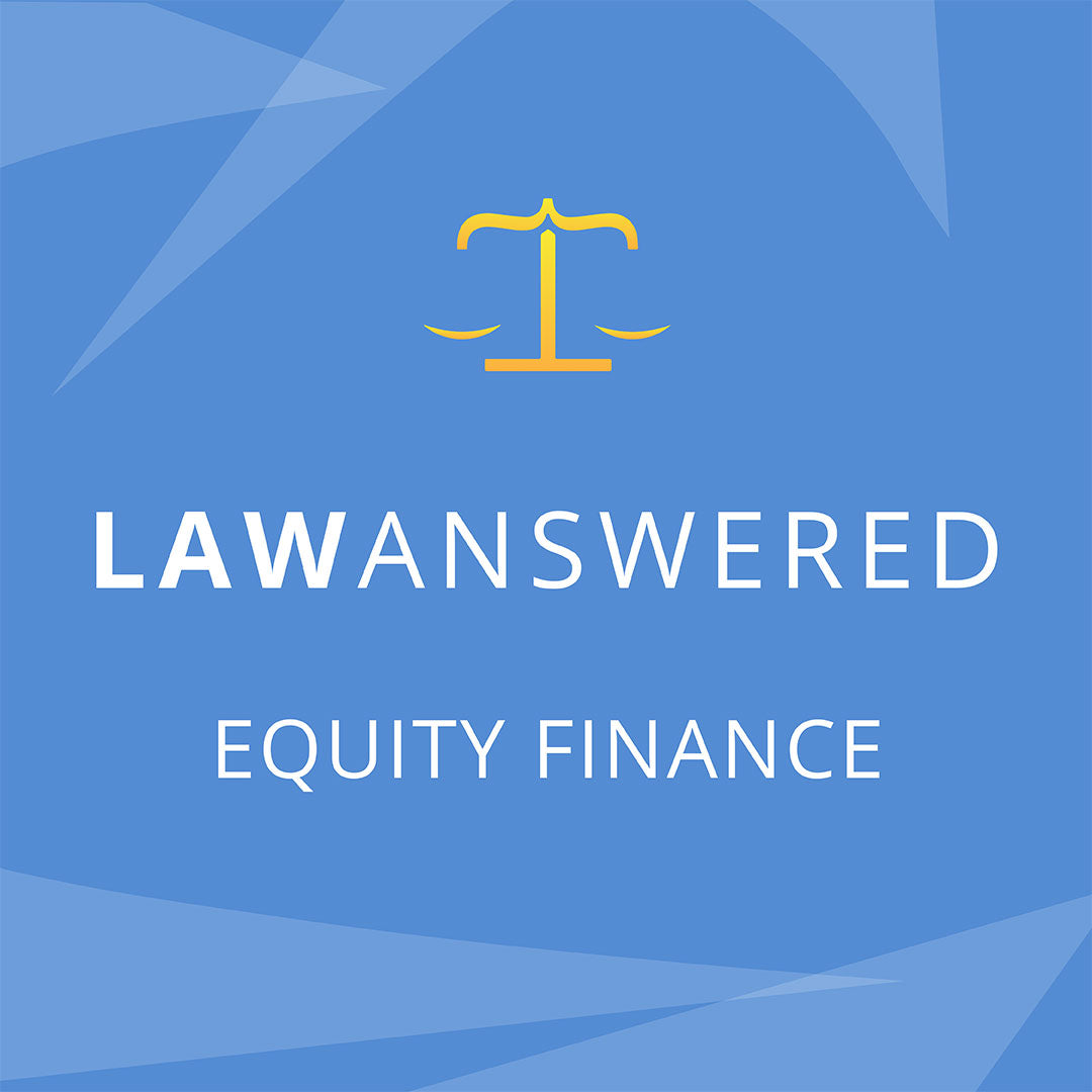 Equity Finance - Law Study Notes