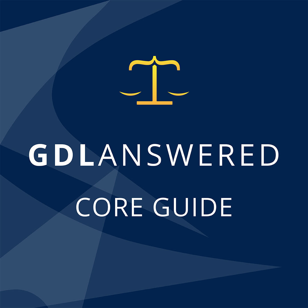 GDL Core Guide Law Study Notes