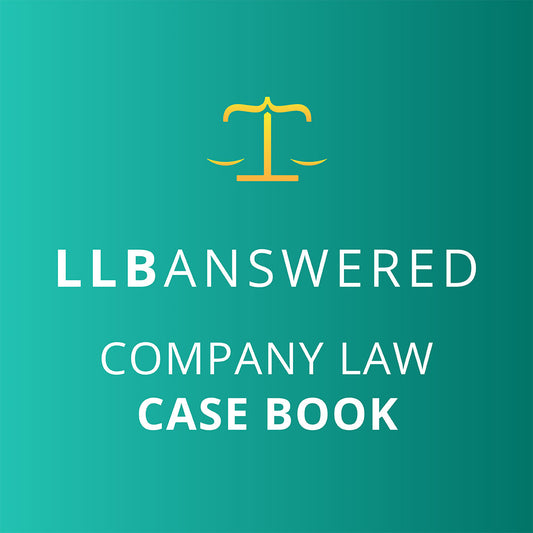 Company Law - LLB Case Book