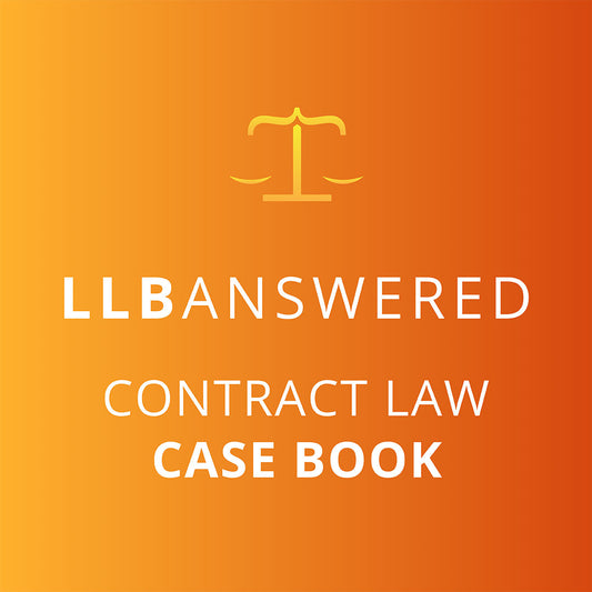 Contract Law - LLB Case Book