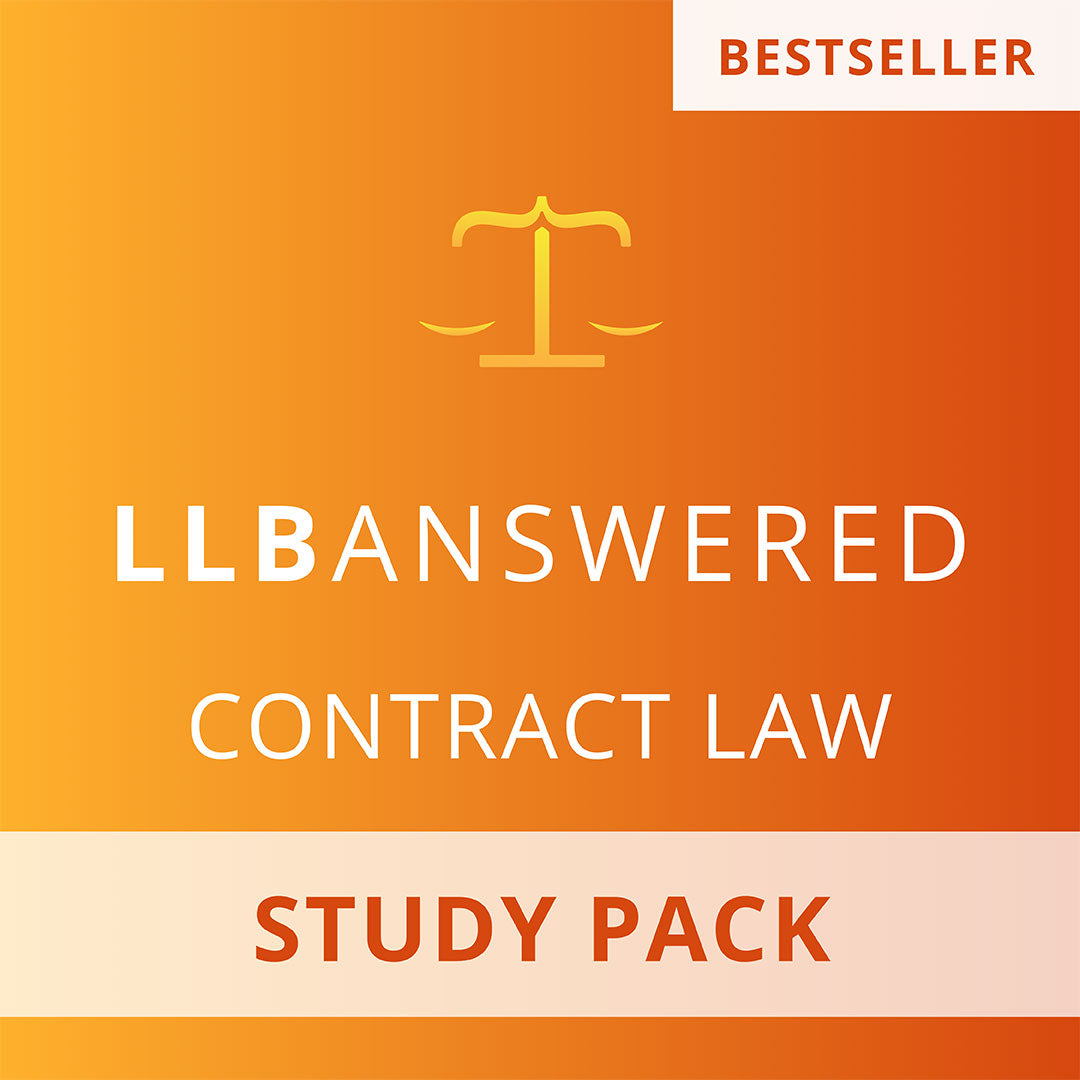 Contract Law Study Notes - LLB Study Pack (Core Guide and Case Book)