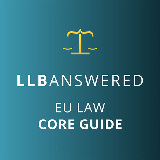 EU Law Study Notes - LLB Core Guide