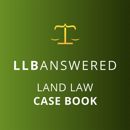 Land Law - LLB Case Book