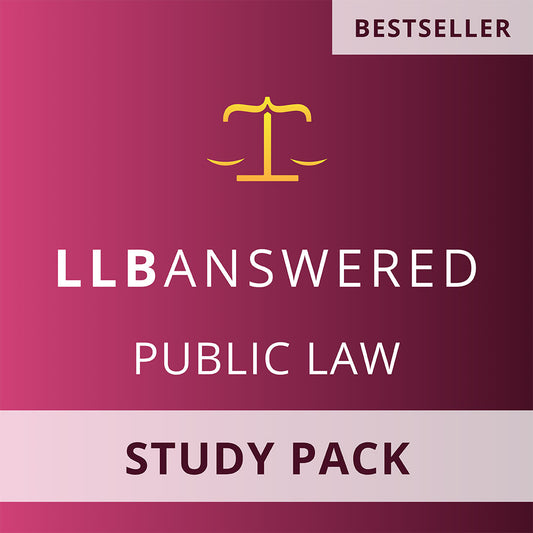 Public Law Study Notes - LLB Study Pack (Core Guide and Case Book)