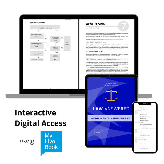 Media & Entertainment Law - Law Study Notes