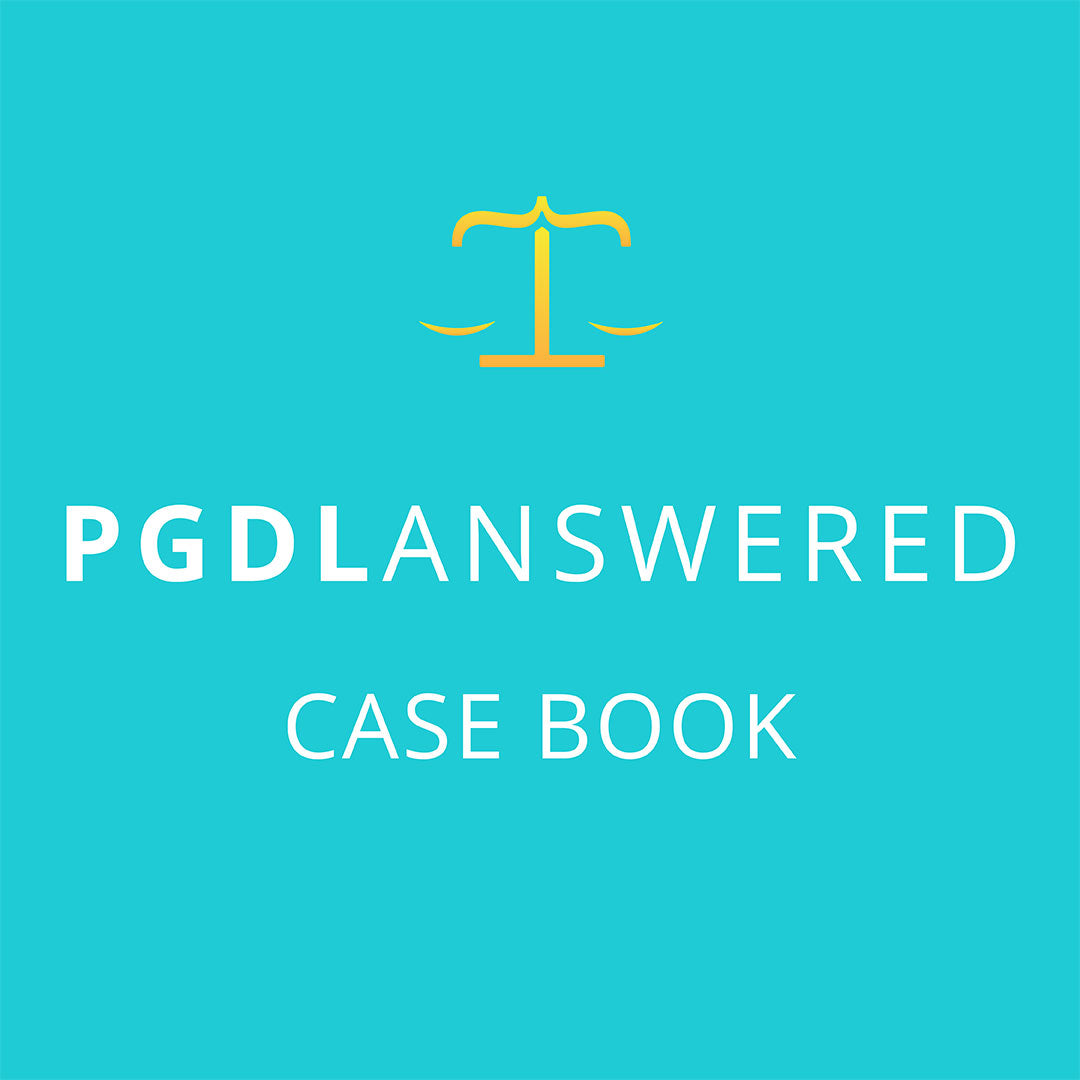 PGDL Case Book