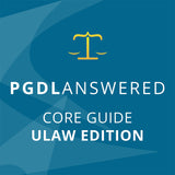 PGDL Core Guide - Law Study Notes - Ulaw Edition