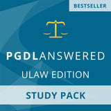 PGDL - Law Study Notes - ULaw Edition Study Pack (Core Guide and Case Book)