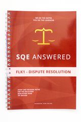 Dispute Resolution - SQE1 (FLK1) Topic