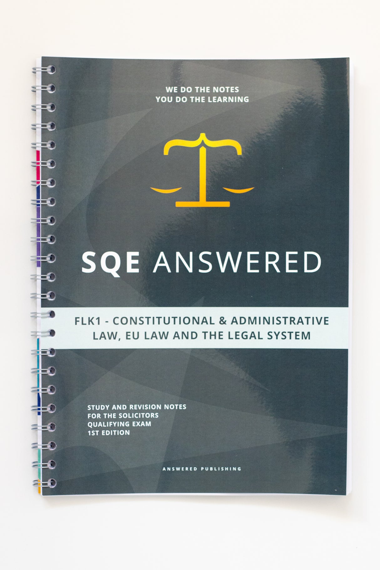 Constitutional and Administrative Law, EU Law, and the Legal System of England & Wales - SQE1 (FLK1) Topic